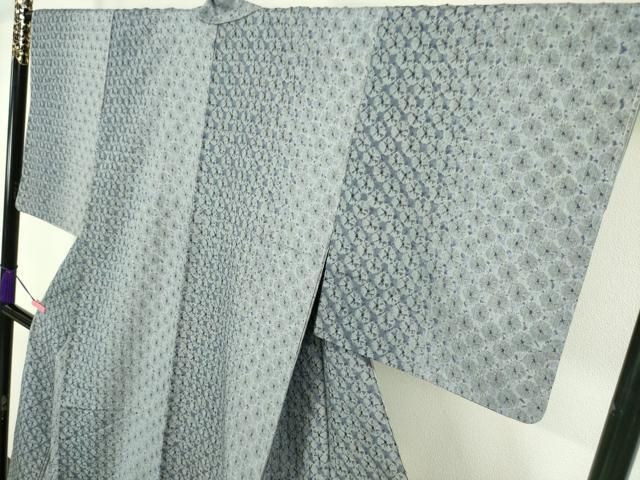 平和屋本店□極上 紬 漢方染 蜘蛛絞り 健勝苑扱い 逸品 未使用  