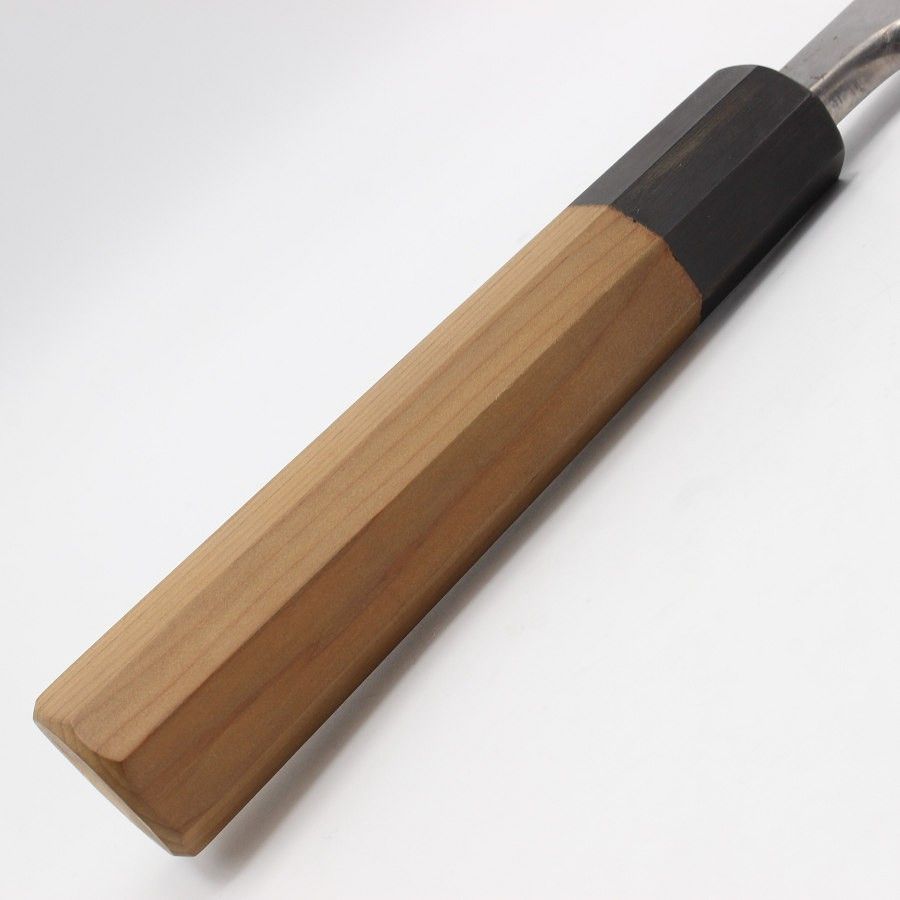 堺一文字光秀 大出刃包丁8寸 堺一文字光秀 青鋼 本霞 相出刃包丁