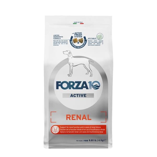 FORZA10 リナールアクティブミディアム 中粒 4kg フォルツァディエチ 犬用療法食 正規品