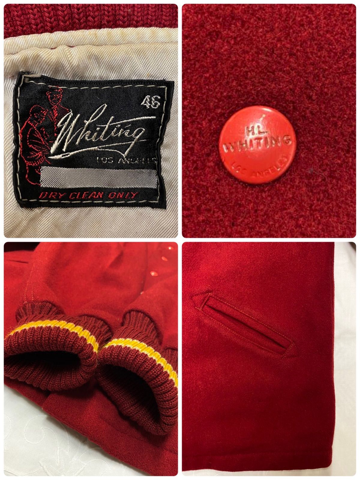 1960s Whiting ロングスタジャン ファラオジャケット 46 50s - メルカリ