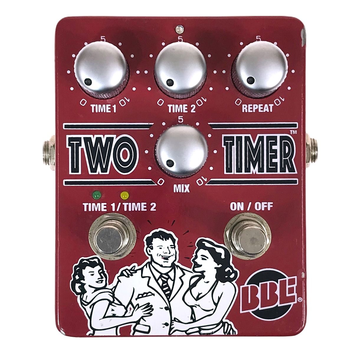 ##BBE ビービーイー TWO TIMER ギターエフェクター 旧モデル 本体のみ - メルカリ