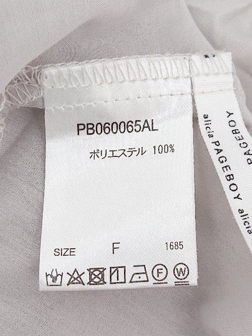 Aliciaページ PAGEBOY - alicia PAGEBOY アリシアページボーイ ブラウス の