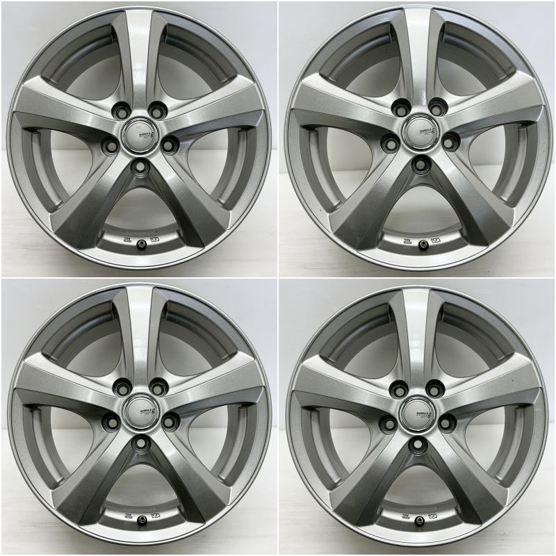 SIBILLA NEXT W5 中古16インチホイール 4本セット 楽天市場】ホイール4本セット TOPY SIBILLA NEXT W5 (シビラ