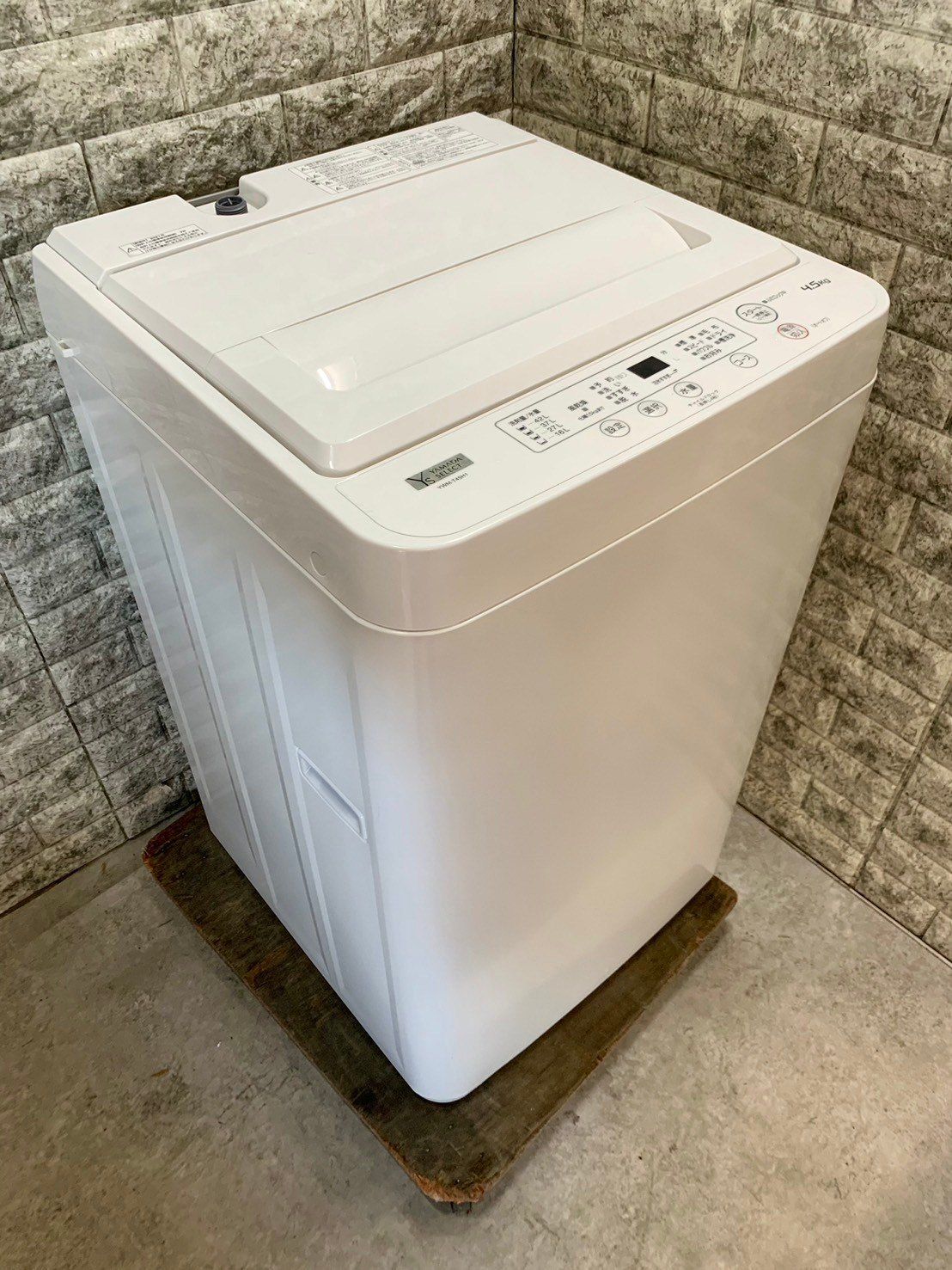 大阪送料無料★3か月保障付き★洗濯機★ヤマダ★YWM-T45H1★IS-839 大阪送料無料☆3か月保障付き☆洗濯機☆年☆ヤマダ セレクト