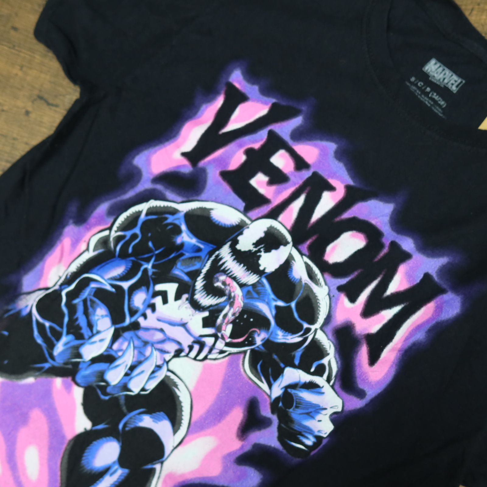 ヴェノム marvel ヴィンテージ Tシャツ 希少 venom 古着- 