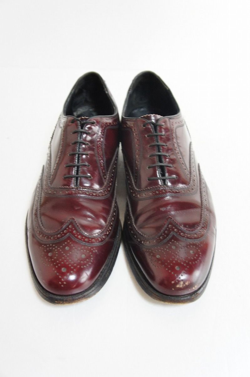競売 希少 ウイング ハーバード HARVARD FLORSHEIMフローシェイム 靴