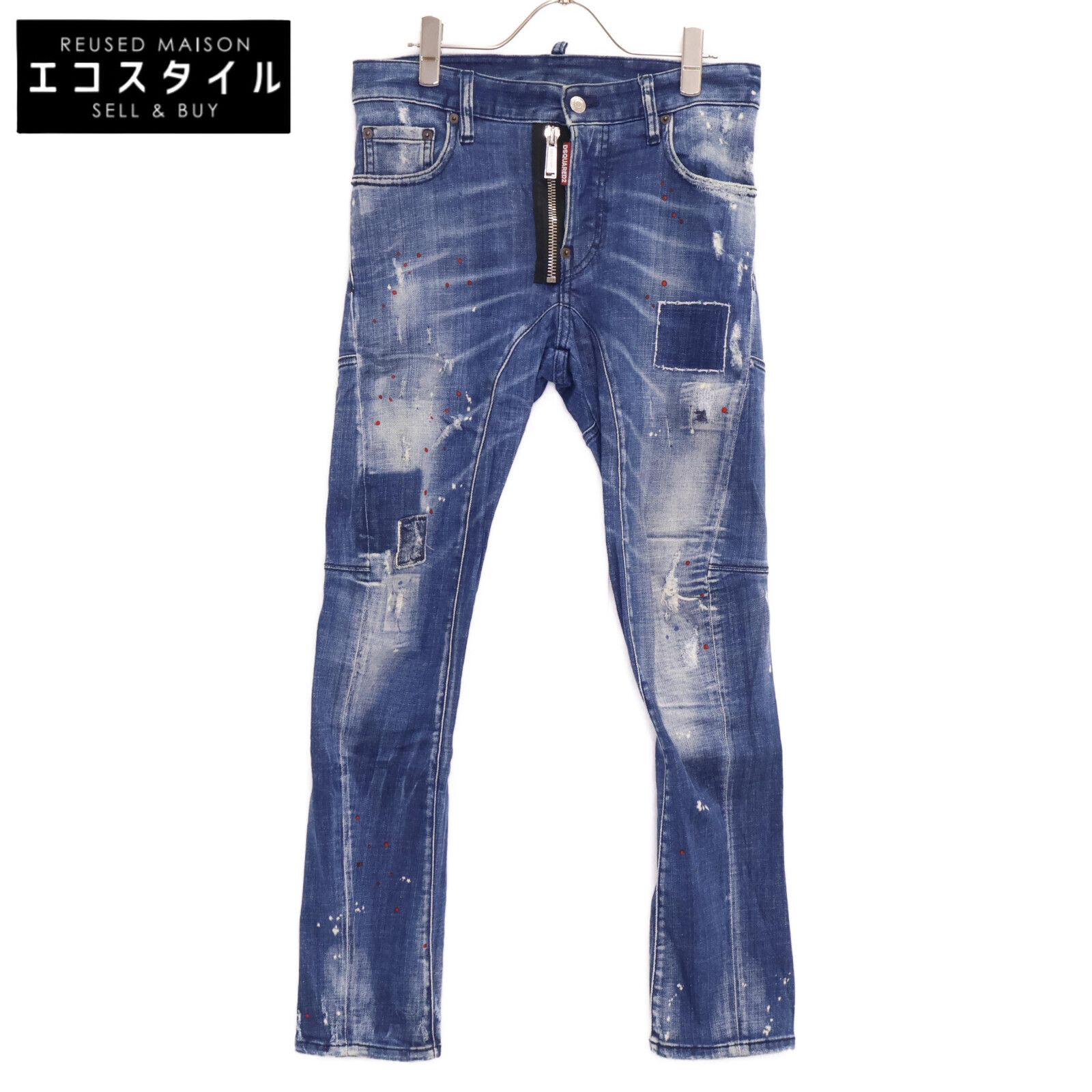 DSQUARED2 ディースクエアード 【国内正規】S74LB0424 Tidy biker Jean 