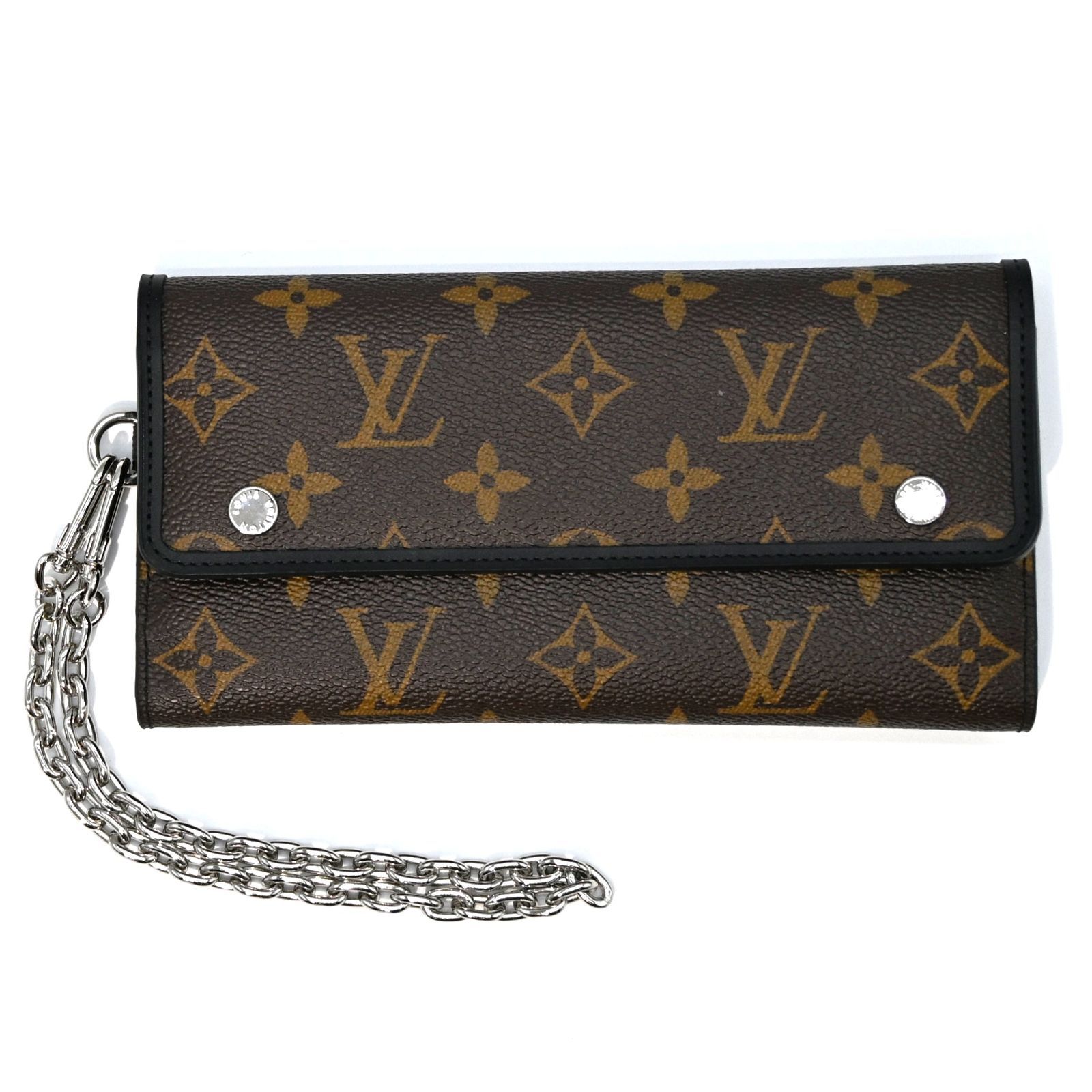 M60168 LOUIS VUITTON ルイヴィトン マカサー・ポルトフォイユ・ロン