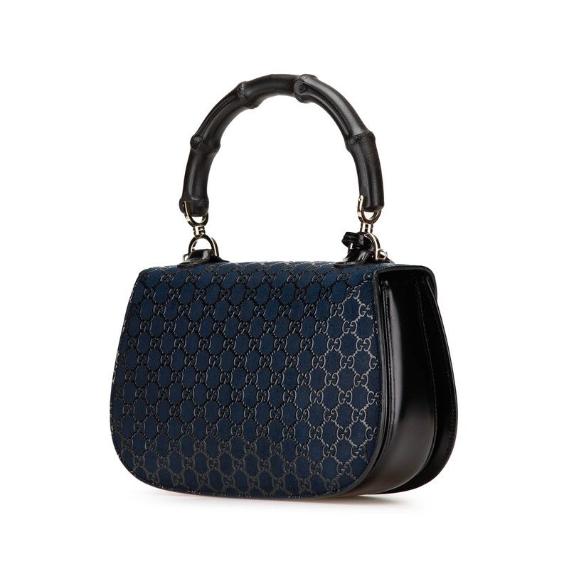 グッチ ×印伝 ニューバンブー ハンドバッグ ショルダーバッグ 2WAY