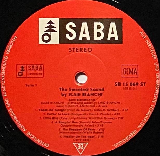 ジャズLP セットElsie Bianchi/The Sweetest etc. ジャズLP セットElsie Bianchi/The Sweetest etc.