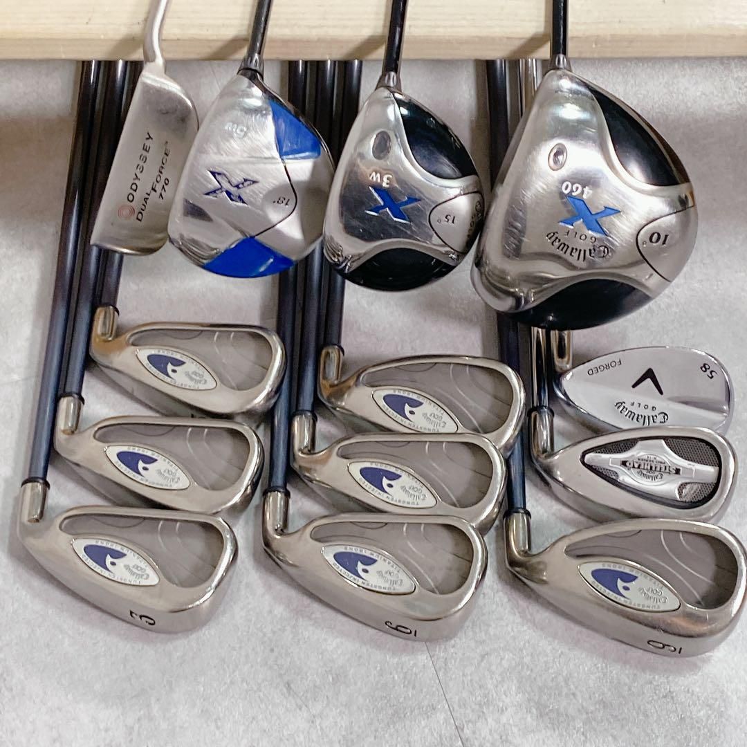 X 250 キャロウェイ タイトリスト メンズ ゴルフ クラブセット