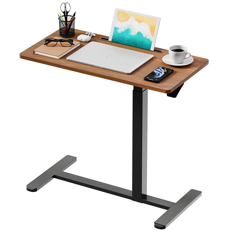 パソコンデスク 最大210cm デスクセット 机+スライド書棚+チェスト