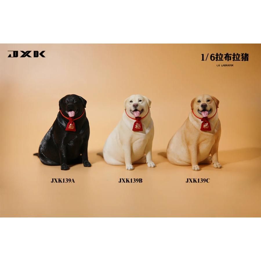 1/6サイズ 太っちょの黄ラブ イエロー ラブラドール レトリーバー犬