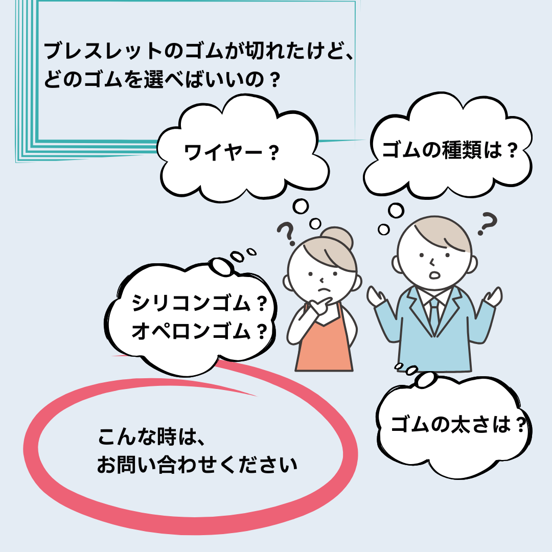 022-★オペロンゴム10ｍ2個セット【ワイヤー付】天然石ブレスレット作成新品 天然石ブレスレット補修交換★アクセサリーパーツ 避けるゴム ポリウレタンゴム 水晶の線  ハンドメイド 伸びるゴム