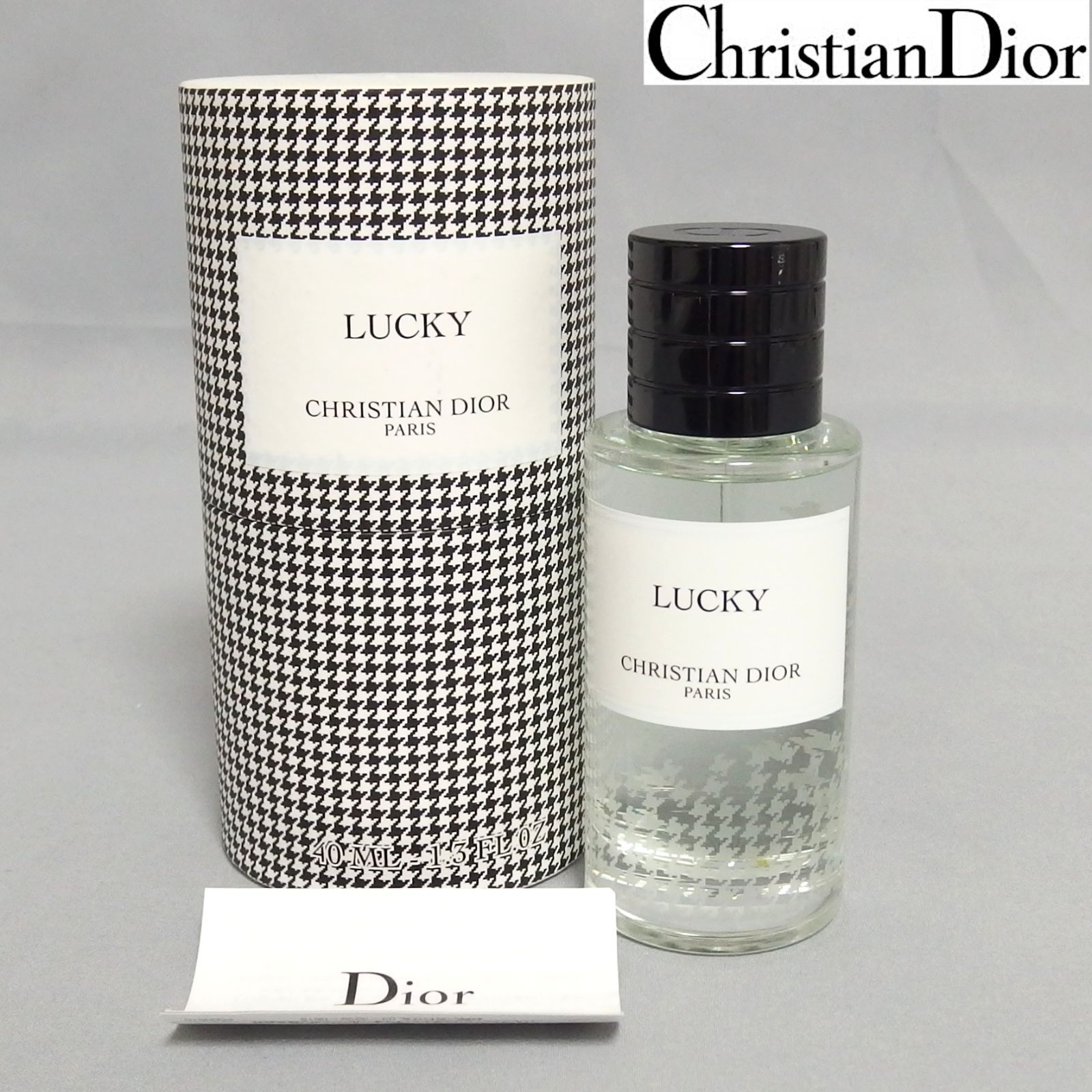 限定品 Dior Lucky 香水 限定千鳥柄 40ml 【公式通販】