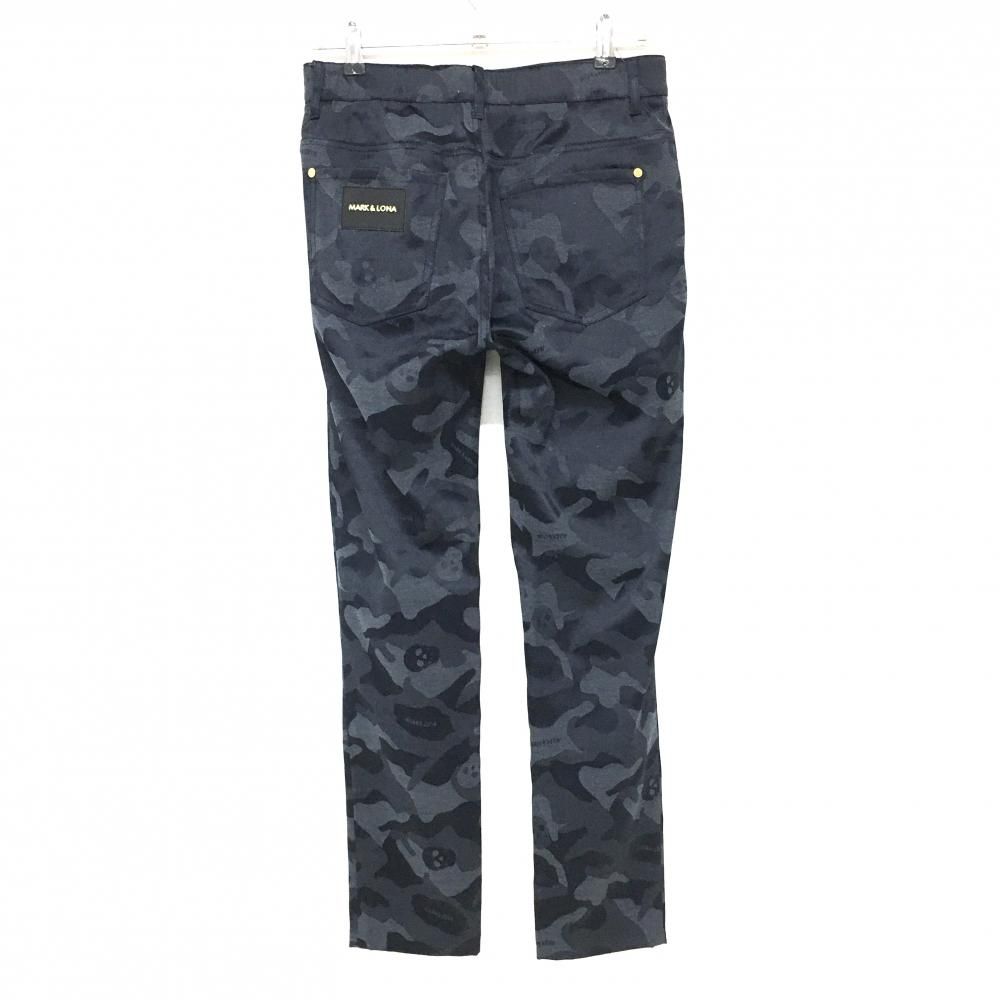 マークアンドロナ カーゴパンツ ゴルフウェア 迷彩 スカルカモフラ