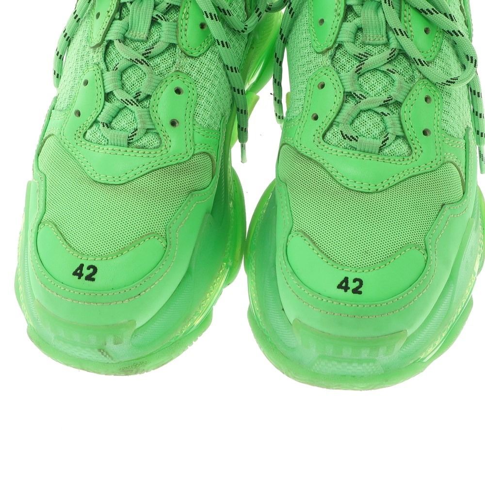 BALENCIAGA Triple S ダットスニーカー ライトグリーン