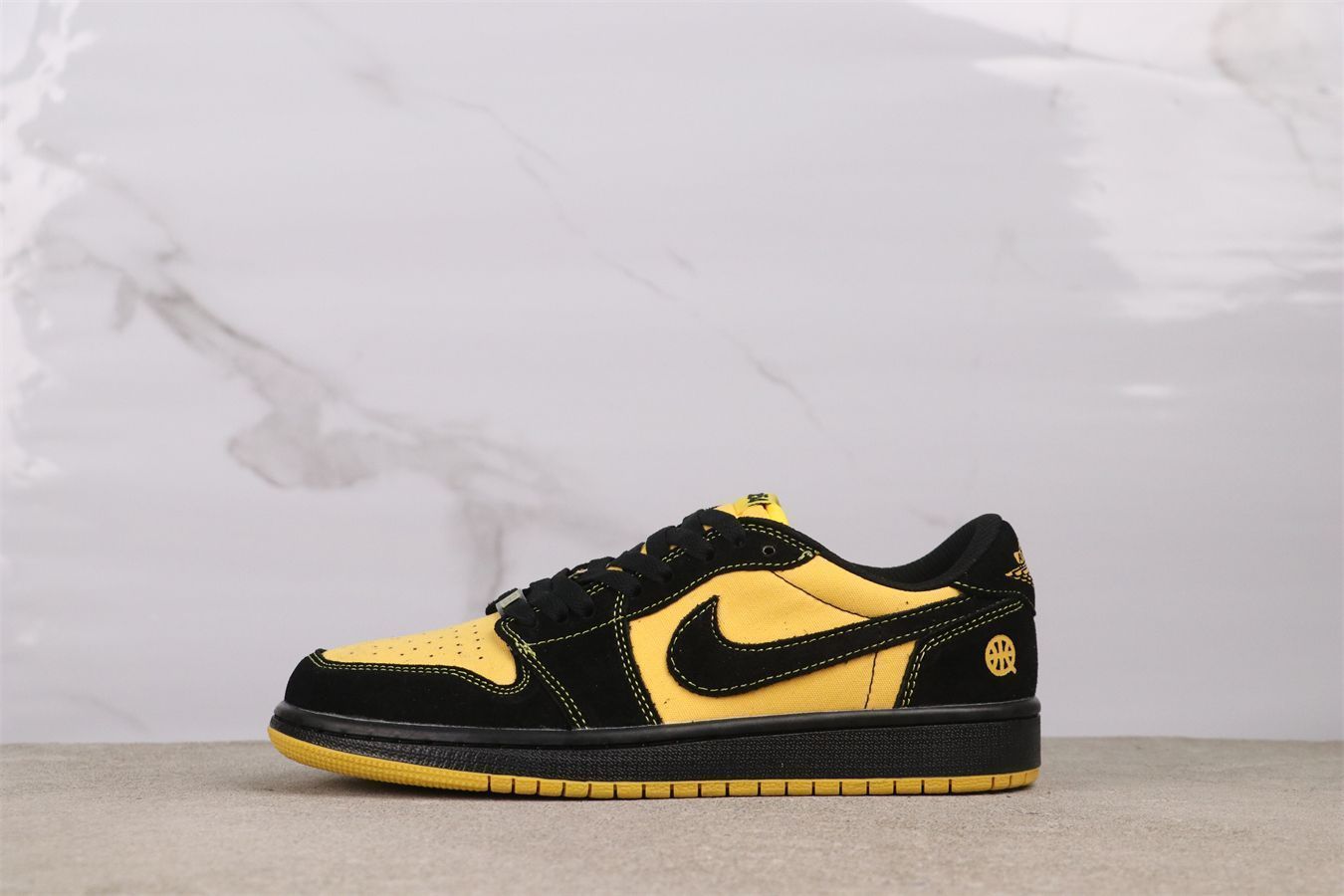 【今日特価】エアジョーダン LB8836 - 007 ブラック & イエローBlack & Yellow-MM輸入2