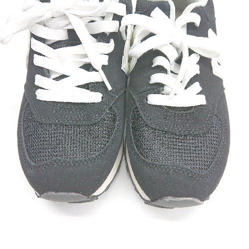 ◇ Θ moz モズ MOZ-900 レースアップ スニーカー サイズ23 ブラック