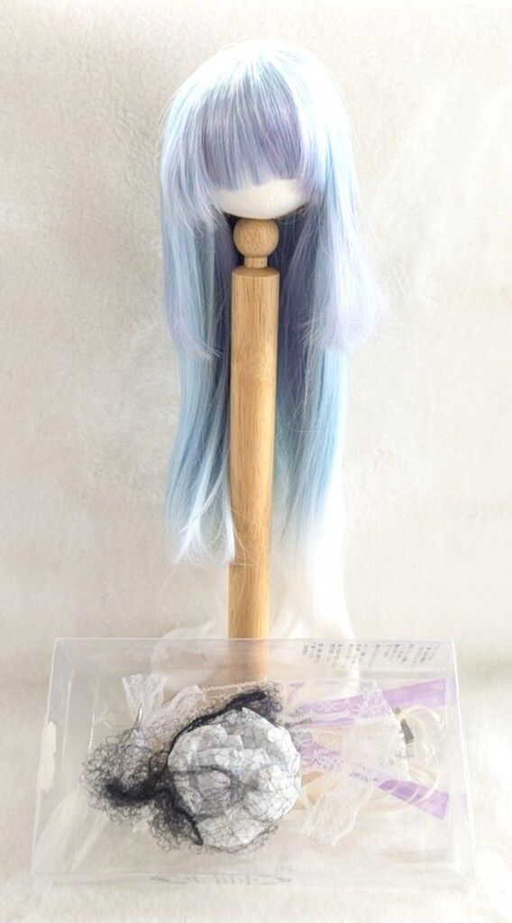 ichigoハムスター ドールウィッグ 姫カット ロング ソーダ