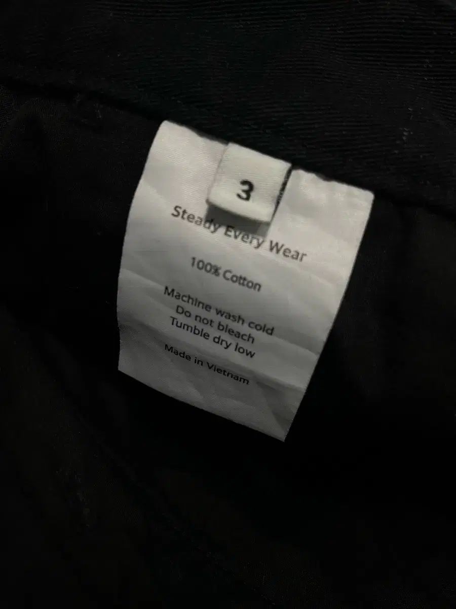 ステディエブリウェア コットン チノ ブラック ネイビー ブラウン