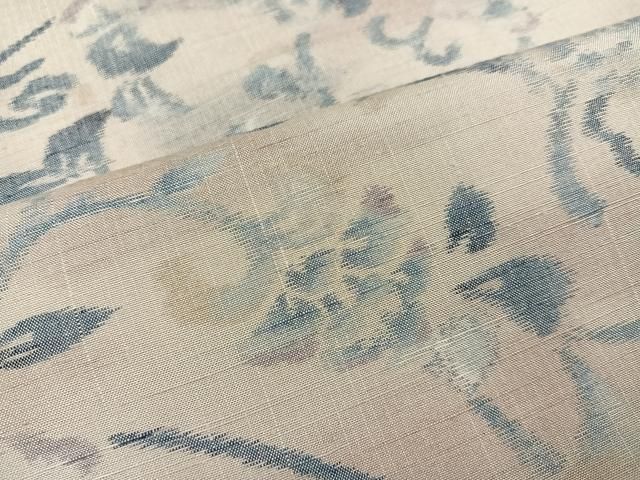 平和屋着物○上質な紬 更紗唐草文 正絹 逸品 未使用 AABB3646ph - メルカリ