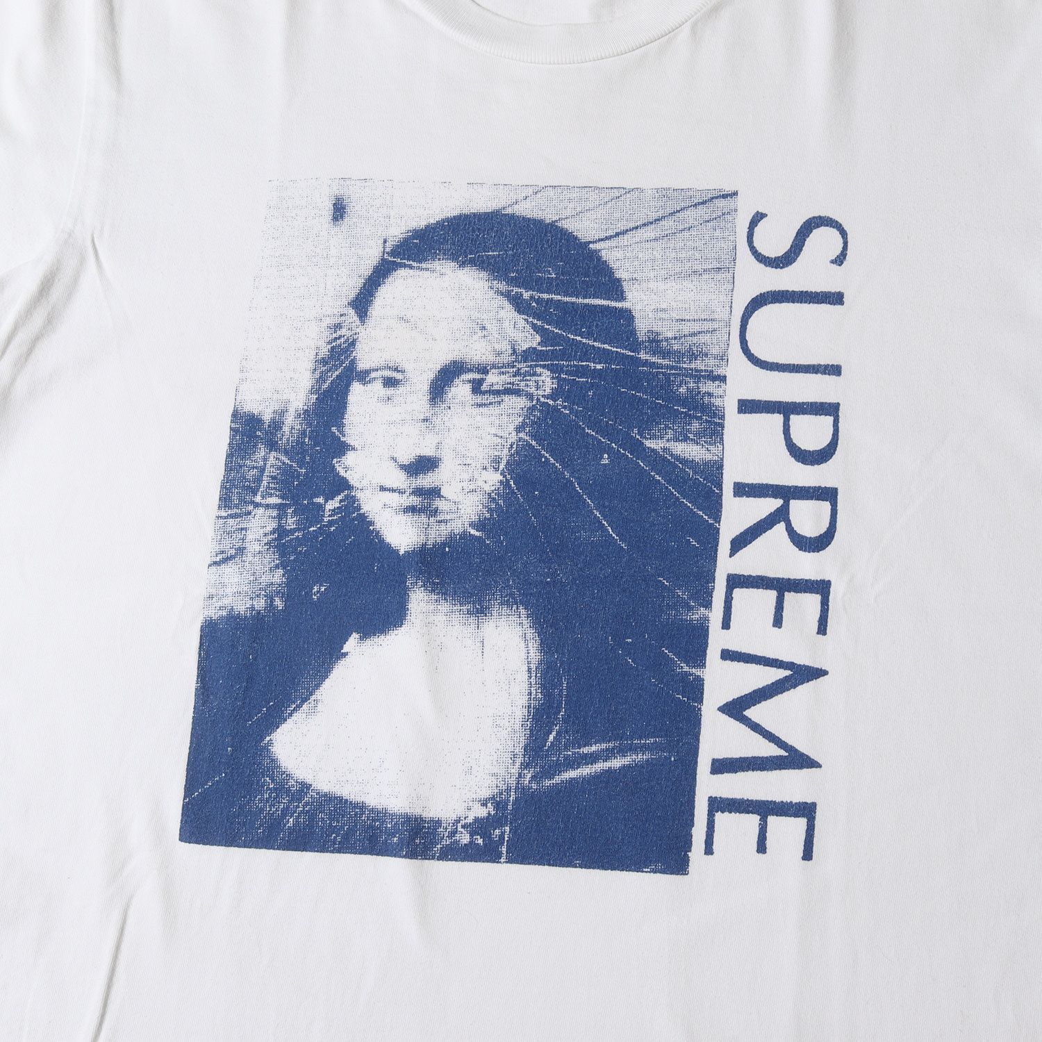 Supreme シュプリーム Tシャツ サイズ:M 18SS モナリザ グラフィック クルーネック 半袖Tシャツ Mona Lisa Tee ホワイト  白 トップス カットソー【メンズ】