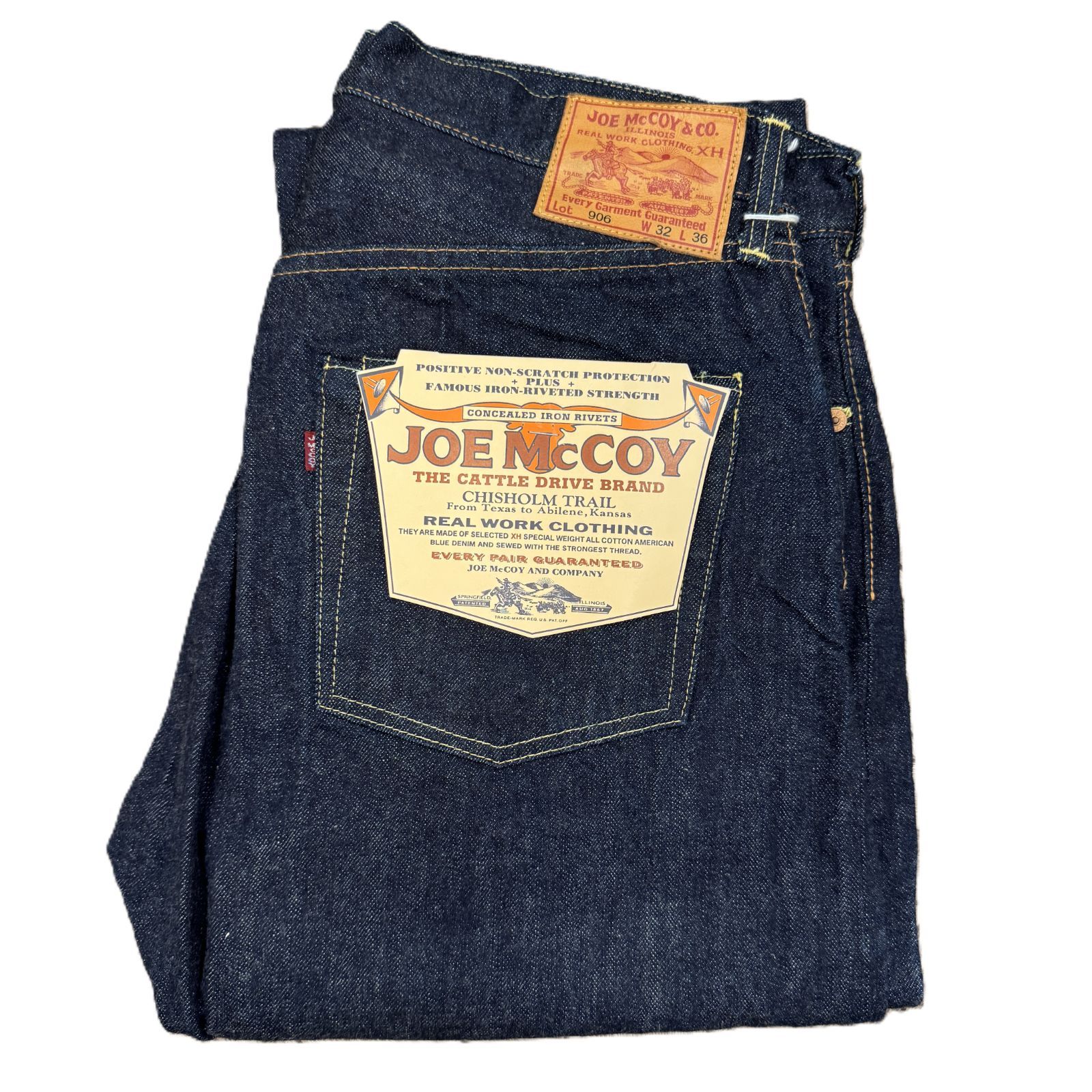 フラッシャー付 JOE McCOY(ジョーマッコイ) Lot. 906 デニム