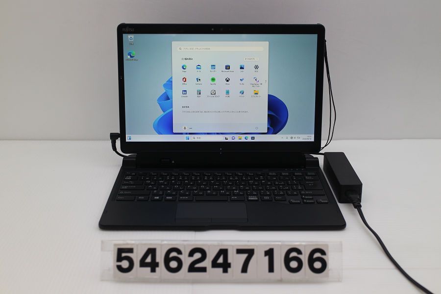 富士通 ARROWS Tab Q738/SB Core i5 8350U 1.7GHz/8GB/256GB(SSD)/13.3W/FHD(1920x1080) タッチパネル/Win11 【546247166】