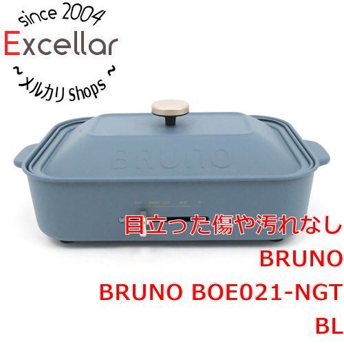 BRUNO コンパクトホットプレート BOE021-NGTBL ナイトブルー 未使用-