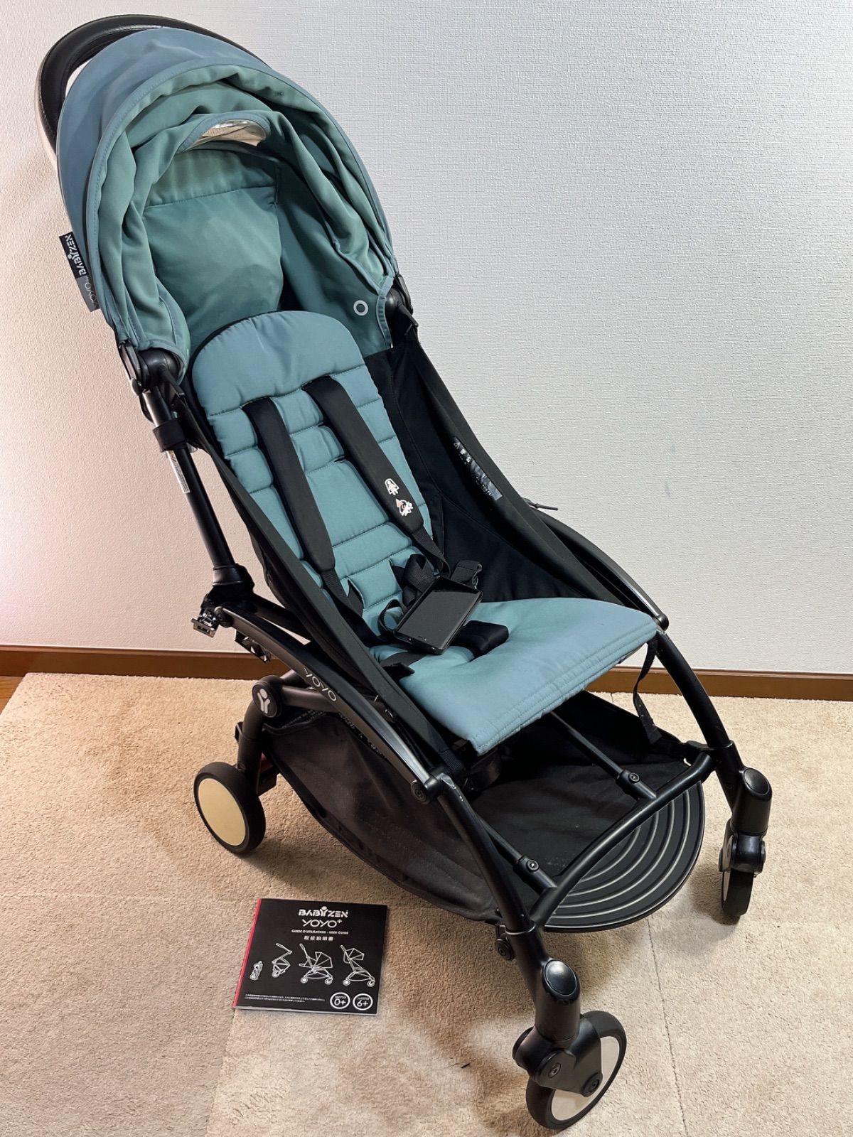 ベビーカー  YOYO2 0＋6＋ ブラックフレーム　オリーブ ベビーカー YOYO2 0＋6＋ ブラックフレーム オリーブ ベビーカー YOYO2