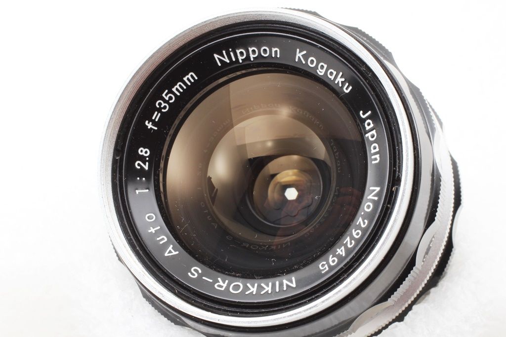 Nikon NIKKOR S Auto 35mm f2.8 単焦点レンズ カメラ 美品 Nikon ニコン NIKKOR-S Auto 35mm F2.8 単焦点 レンズ