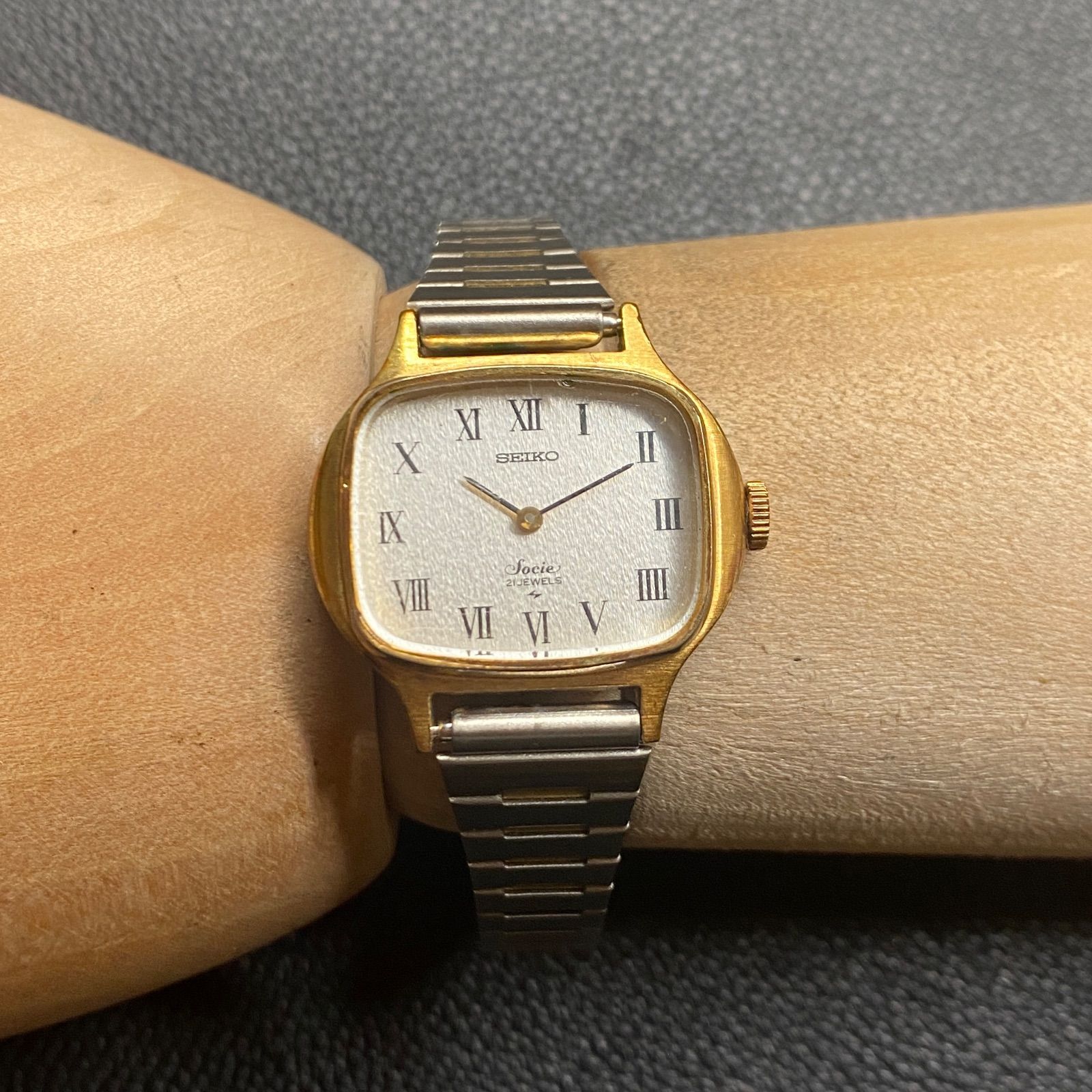 セイコー SEIKO 11-4020 socie 手巻き 21JEWEL 腕時計 レディース