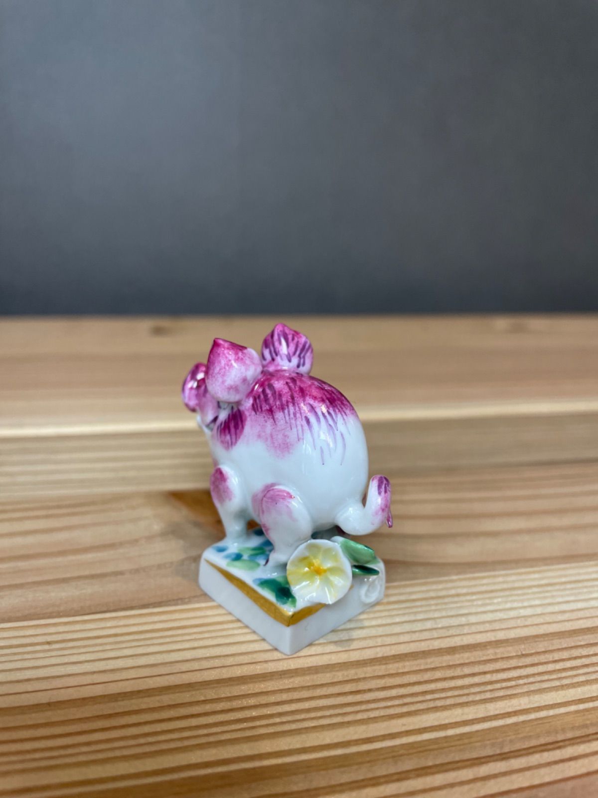 極美品 Meissen マイセン 干支シリーズ 猪 イノシシ 亥 フィギュリン