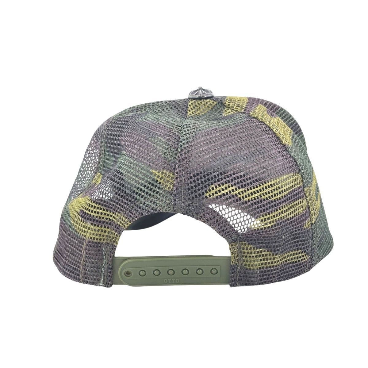 中古】 CHROME HEARTS クロムハーツ トラッカーキャップ カモフラ FUCK