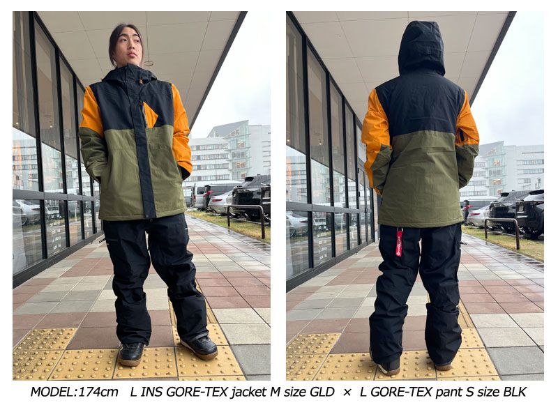 美中古】VOLCOM スノーボードフェア パンツ Sサイズ GORE-TEX