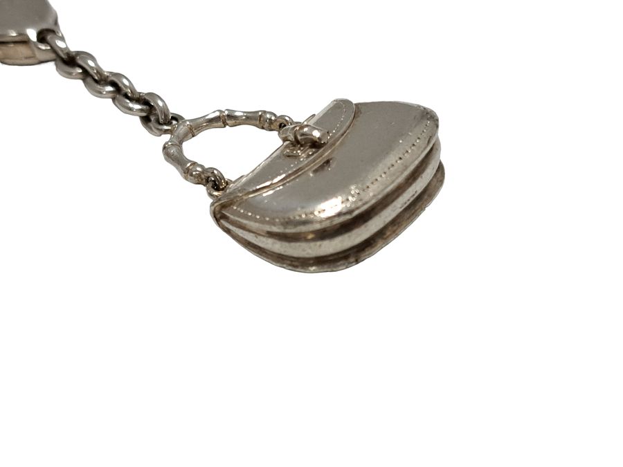 グッチ キーホルダー チャーム キーリング バンブー バッグデザイン