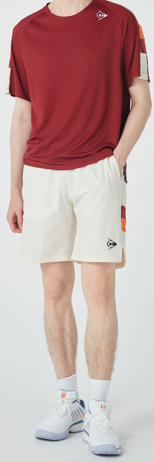 ダンロップ DUNLOP テニス GAME SHIRT DAP1541 715 バーガンディ