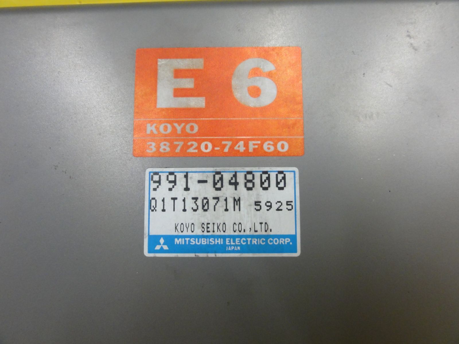 平成8年車 スズキ CT21S ワゴンR パワステコンピューター 38720-74F60 純正 走行48626km F30498