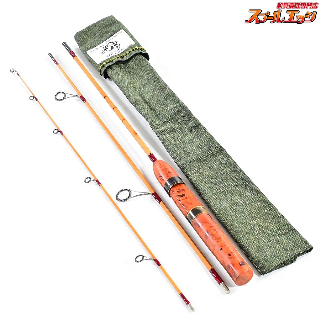 吉田ロッド 六角バンブールアーロッド 5ft 3pc 花梨瘤紅モデル 吉田幸弘 Yoshida Rod マス ネイティブ K_093 v38497