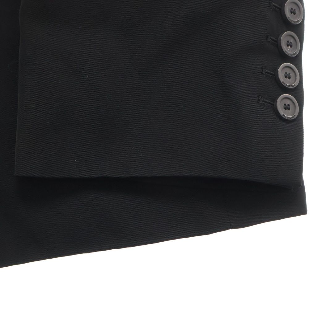 BALENCIAGA (バレンシアガ) ラバーロゴワッペン付き テーラード