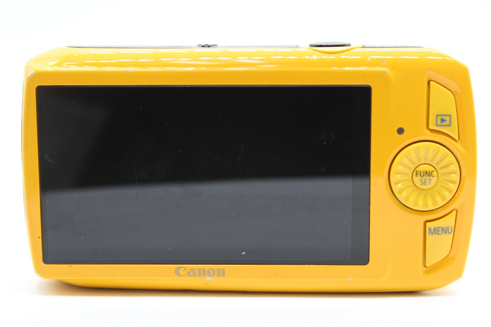 返品保証】 キャノン Canon IXY 30S イエロー 3.8x IS バッテリー付き