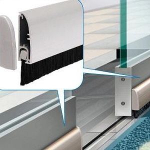 072906 フロアーリック 店舗扉用 FL-AB-1000 シルバー