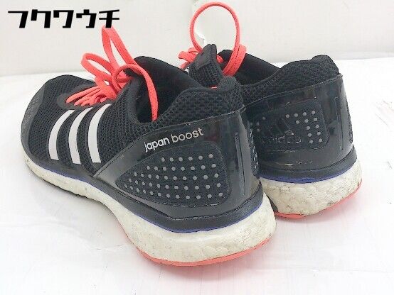 ◇ adidas アディダス B22870 adizero Japan boost 2 スニーカー シューズ サイズ26.5㎝ ブラック メンズ  【1111290001239】