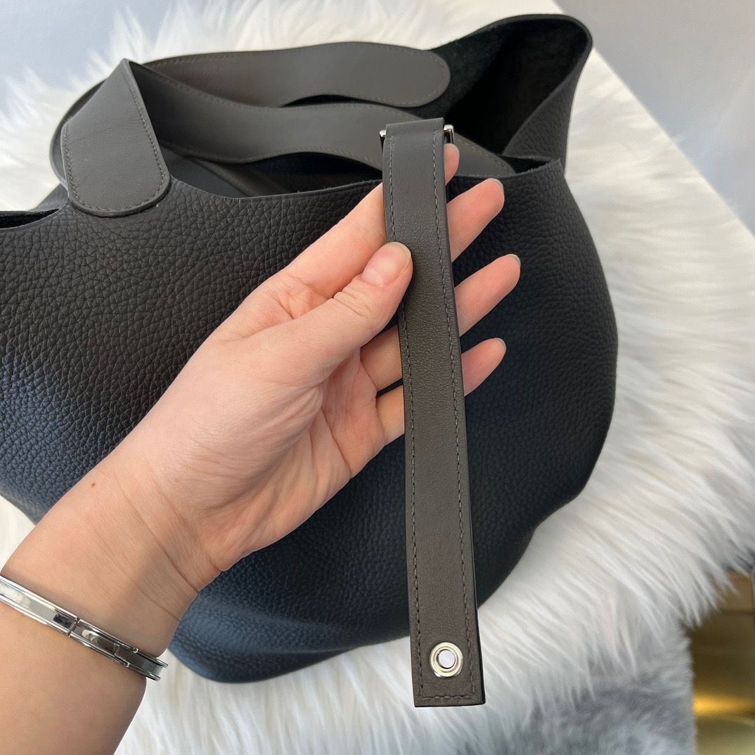 HERMES(エルメス)ピコタン ノワール グレー系 トートバッグ HERMES(エルメス)ピコタン ノワール グレー系 トートバッグ