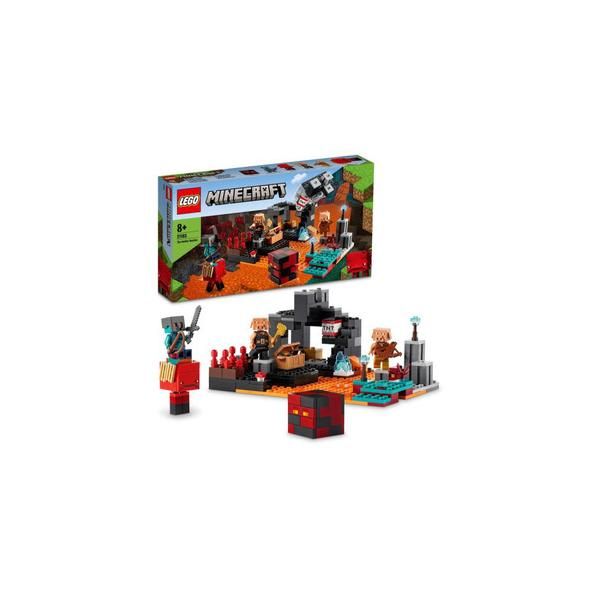 LEGO レゴ マインクラフト ネザーの砦 おもちゃ ブロック 知育玩具