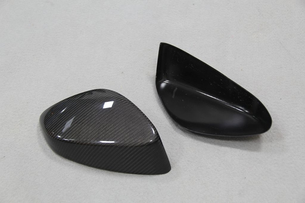 2012～2017年式 トヨタGT86 スバルBRZ カーボン製 粘着式 ミラーカバー LAWEED_CL