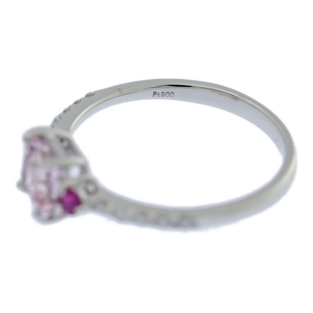 0.65ct/FD:0.12ct/マルチストーン・9月誕生石・モルガナイト