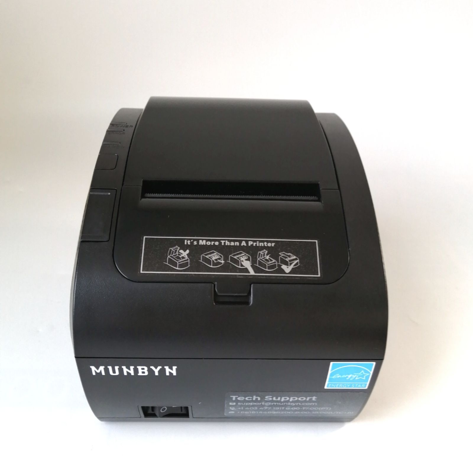 MUNBYN レシートプリンター 感熱式プリンター 高速印刷 USB/Ethernet対応 Bluetoothなし ESC/POS指令 大容 MUNBYN レシートプリンター 感熱式プリンター ITPP047P 高速印刷できる