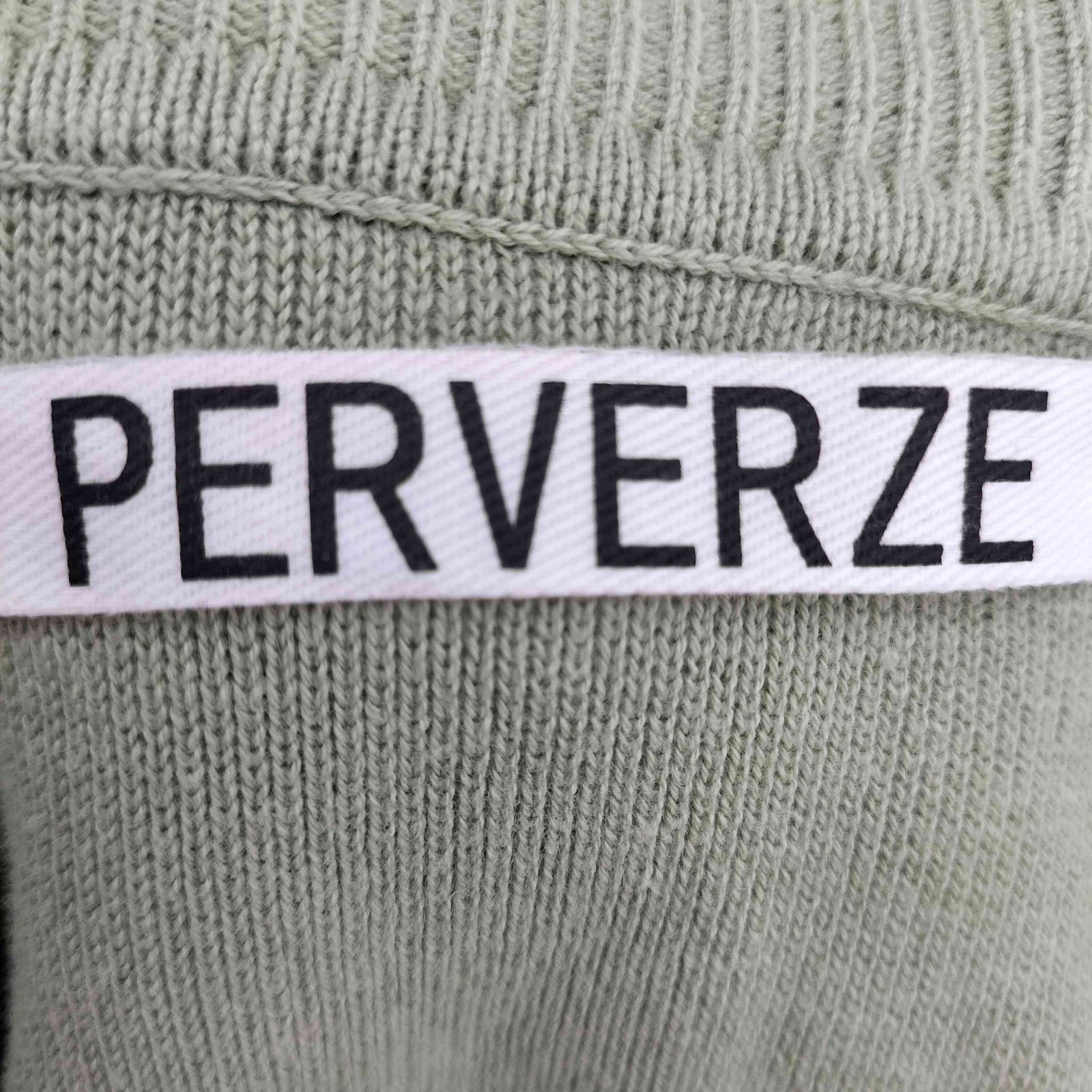 パーバーズ PERVERZE Crash Short Knit Cardigan レディース